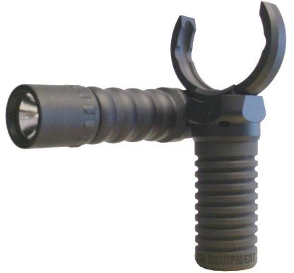 Click for larger photo of the M203grip with the Tactical Light and Tactical Handle.